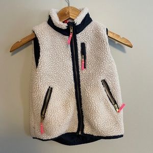 Crewcuts size 6/7 fleece kids vest